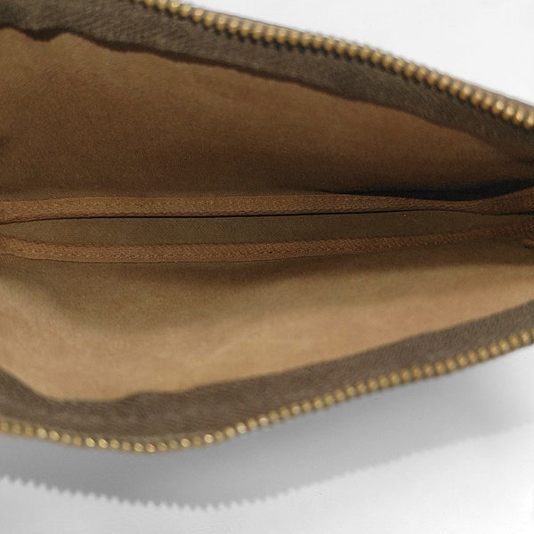 ACCESSOIRES MM Monogram Coated Canvas Brown