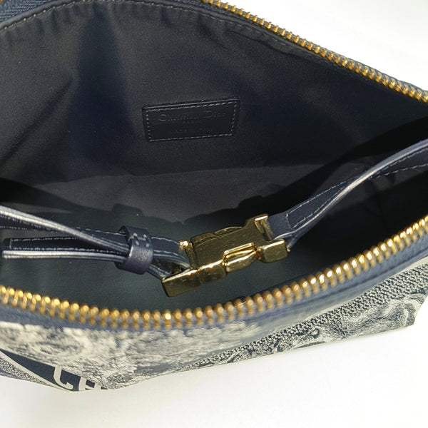 Diortravel Nomad Medium Fabric Blue