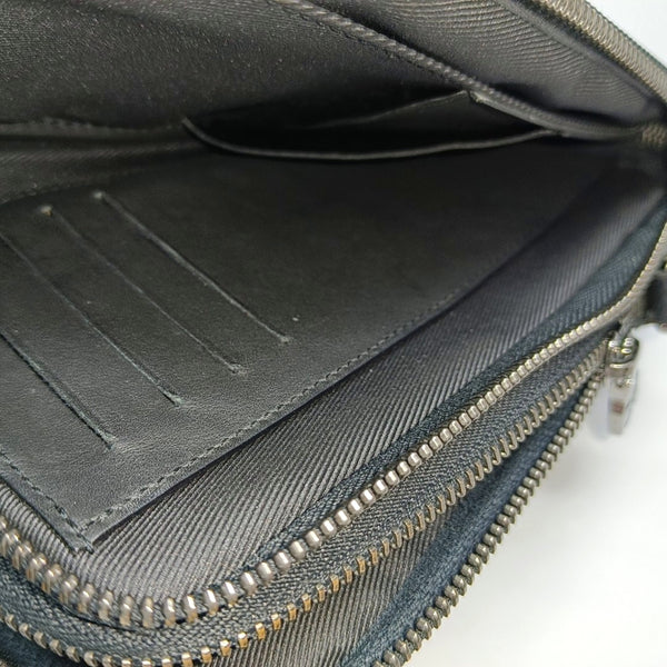 DOUBLE Monogram Coated Canvas Gray