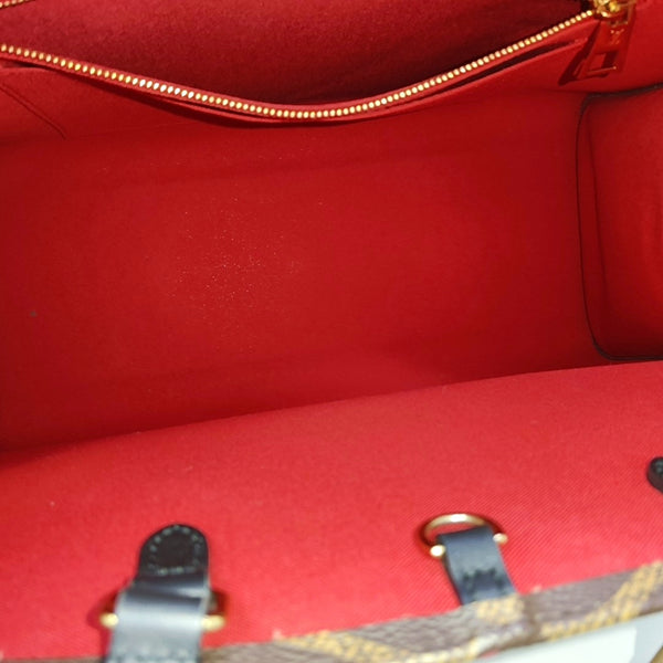 ONTHEGO MM Lona Monogram Revestida Marrón
