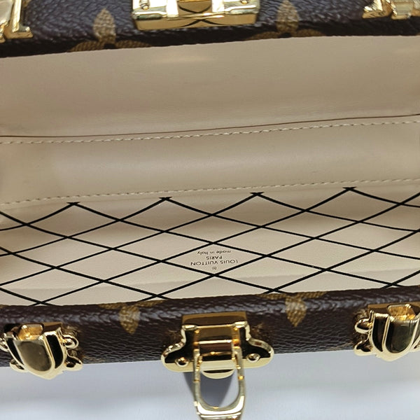VANITY CASE Monogram Coated Canvas Brown
