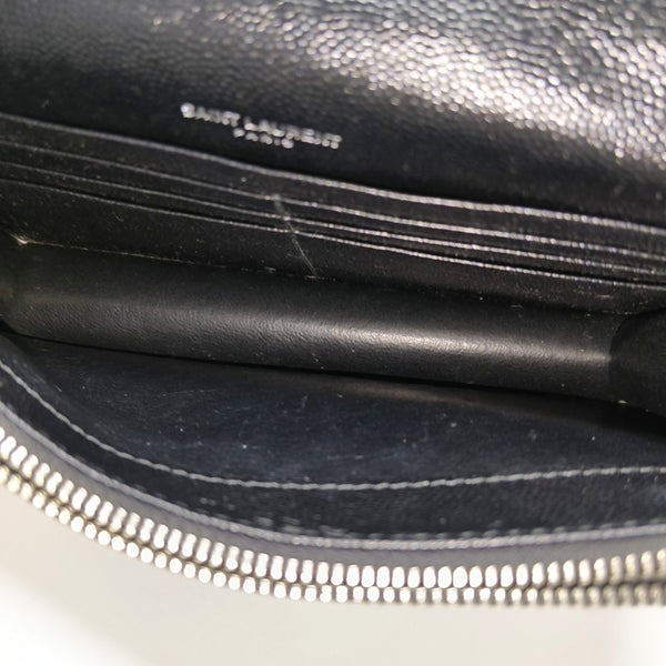 MONOGRAM WOC Chevron Calfskin Black
