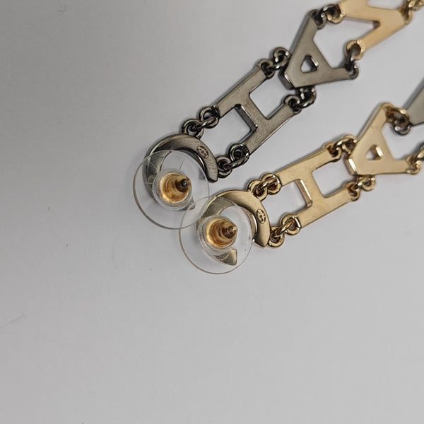 Metal Gold Stud Earrings