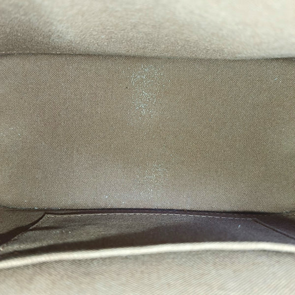 ALMA BB Monogram Coated Canvas Brown