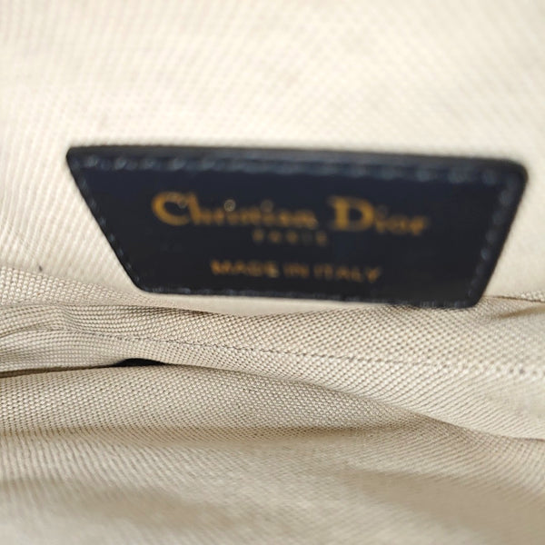 Saddle Mini Oblique Canvas Blue