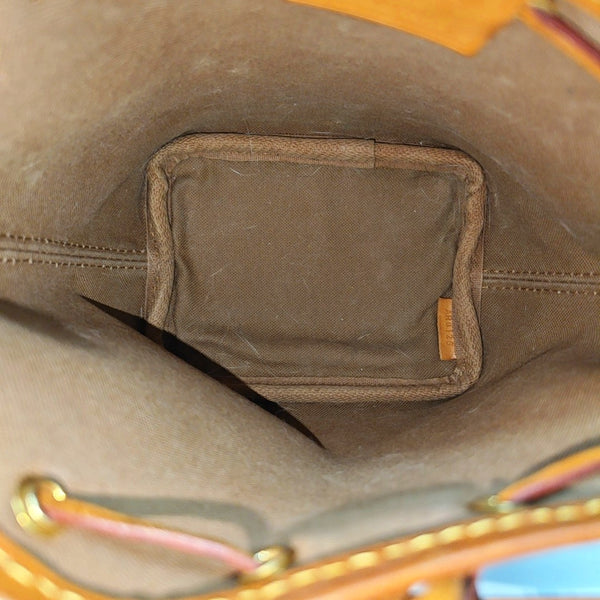 NÉONOÉ Nano Monogram Coated Canvas Brown