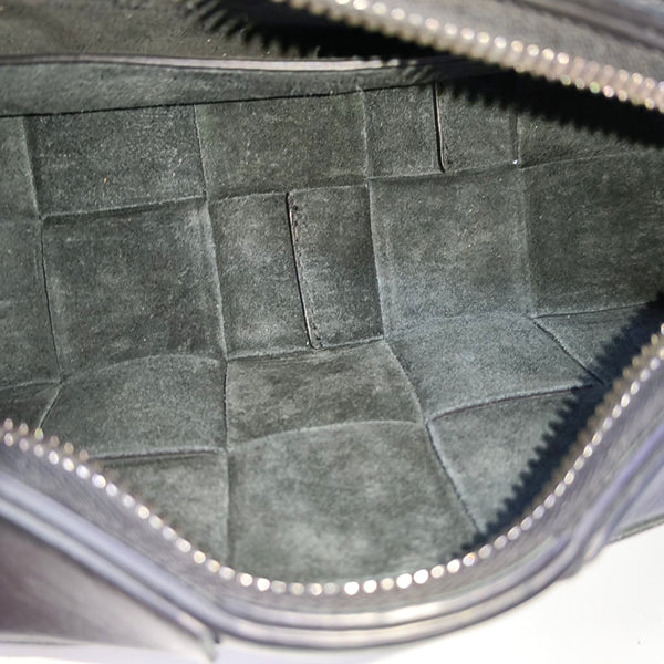 Brick Cassette Small Calfskin Black
