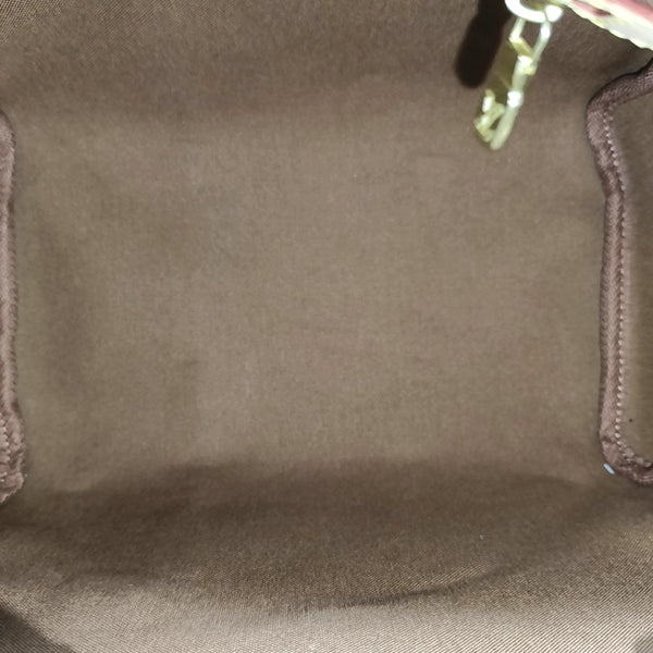 SPEEDY 25 Monogram Coated Canvas Brown