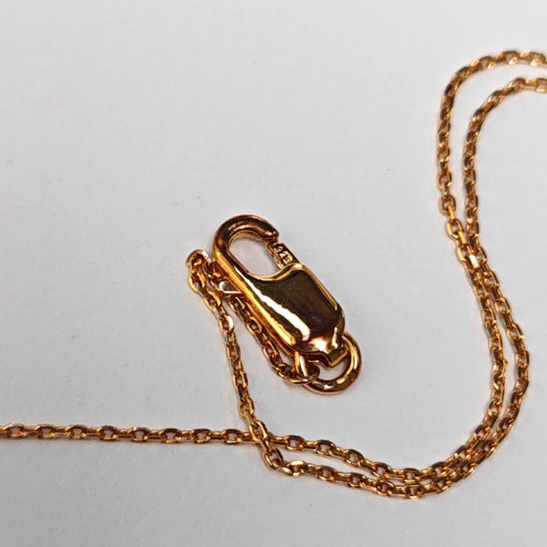 925 Sterling Silver Gold Necklace