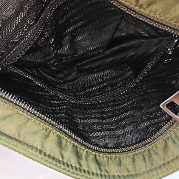 Nylon Crossbody Bag Nylon Green