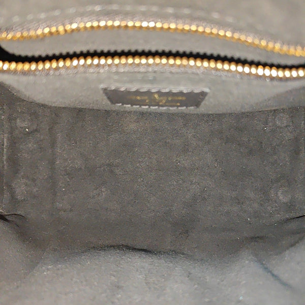 PETITE MALLE Monogram Coated Canvas Brown