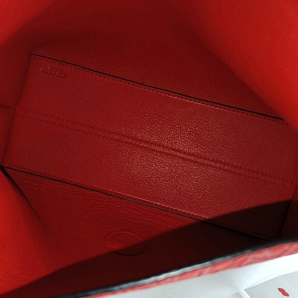 Avenue Monogram Calfskin Red