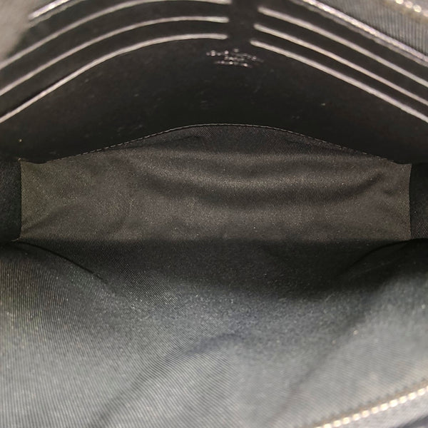 Pochette Voyag MM Monogram Coated Canvas Black