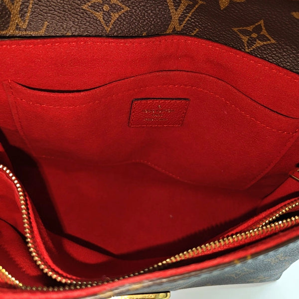 SAINT PLACIDE Monogram Coated Canvas Brown