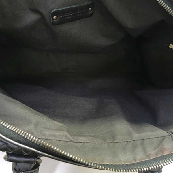 Calfskin Top Handle Bag Black
