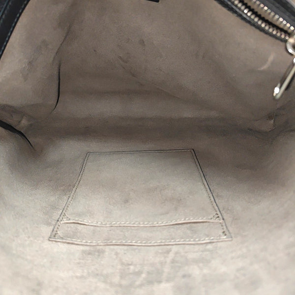 Monogram Coated Canvas Clutch Brown