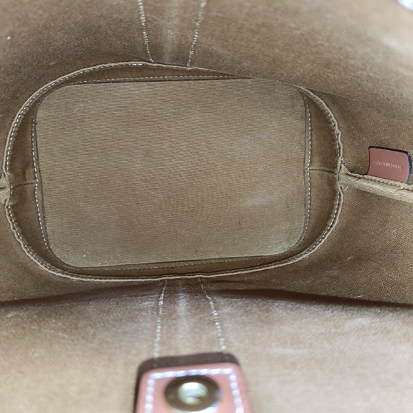 TRIOMPHE CANVAS Small Coated Canvas Brown