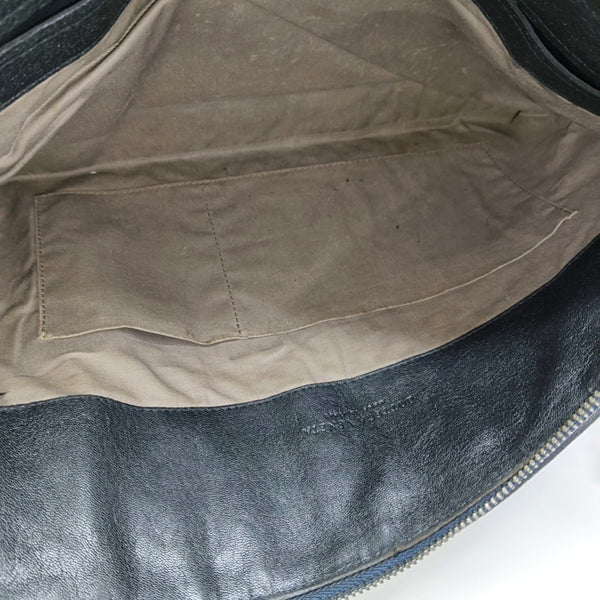 Calfskin Clutch Black
