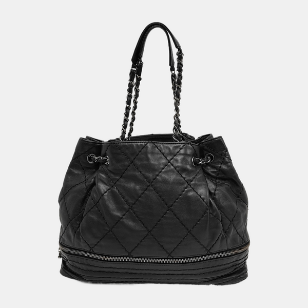 Quilted Calfskin Black