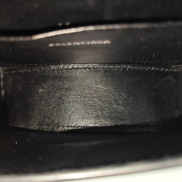 Hourglass Mini Calfskin Black