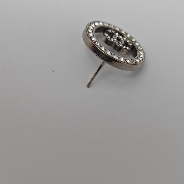 Metal Silver Stud Earrings