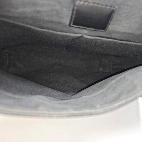 DISTRICT PM Damier Graphite Coated Canvas Gray