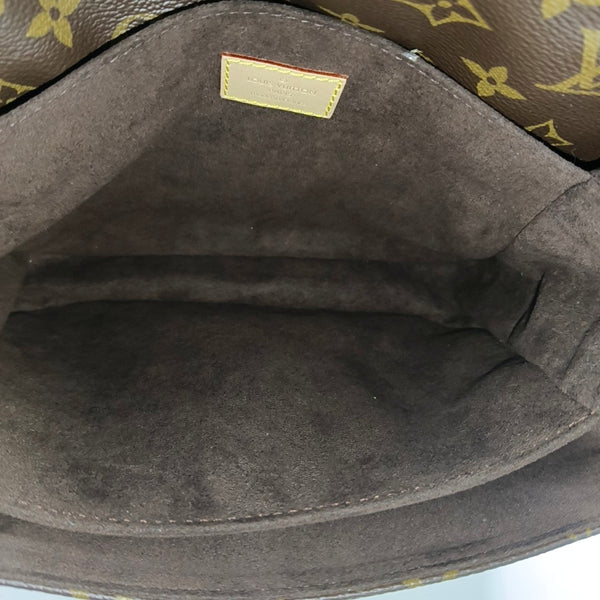 Authenticated pre-owned MÉTIS MM Monogram Coated Canvas Brown - Shoulder Bag at Looply