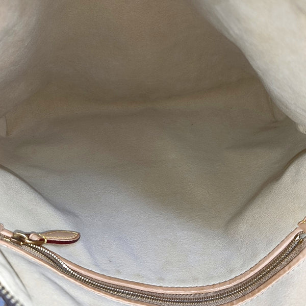 LOCKIT Monogram Coated Canvas Brown