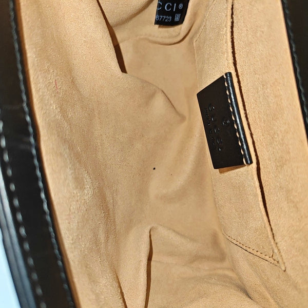 Padlock Small Monogram Calfskin Black