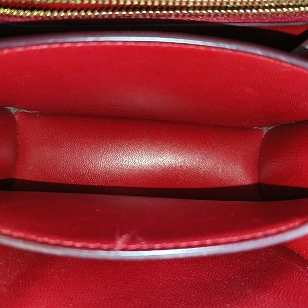 CLASSIC BOX Mini Calfskin Red