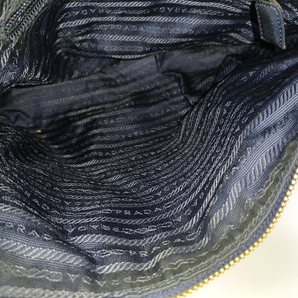 Re-Edition 1995 Chaîne Quilted Nylon Blue