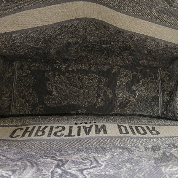 Book Tote Large Fabric Gray