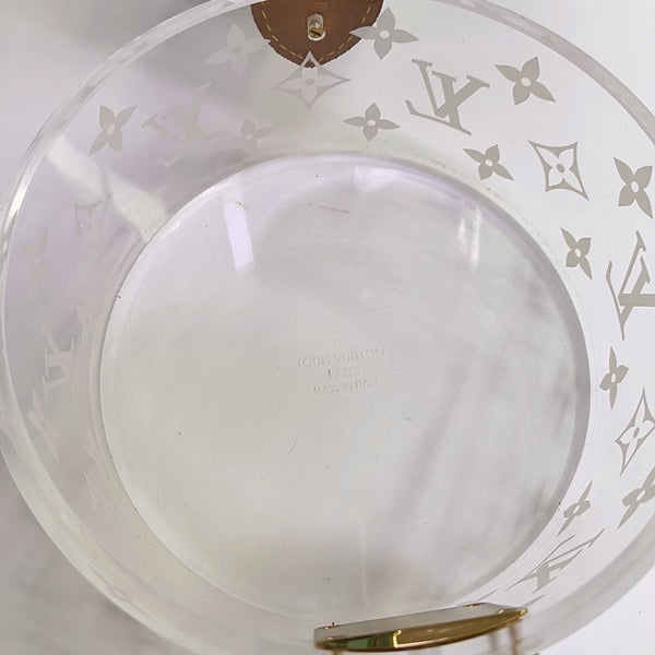 BOX SCOTT Monogram Plastic Clear
