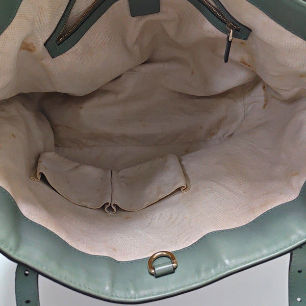 Microguccissima Monogram Calfskin Green
