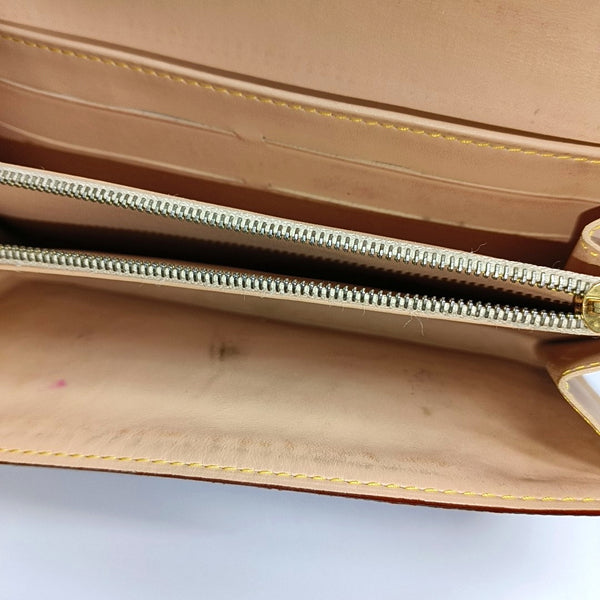 LV × TM PORTE MONNAIE Monogram Coated Canvas Black Wallet