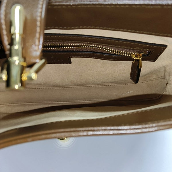 Jackie 1961 Small Monogram Coated Canvas Beige