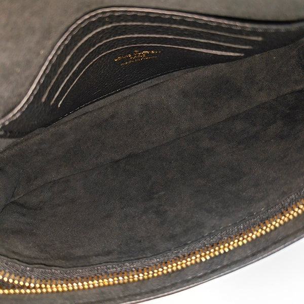 IVY Monogram Calfskin Black