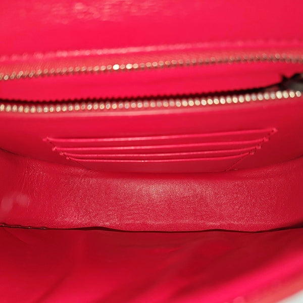 TROTTEUR Small Calfskin Red
