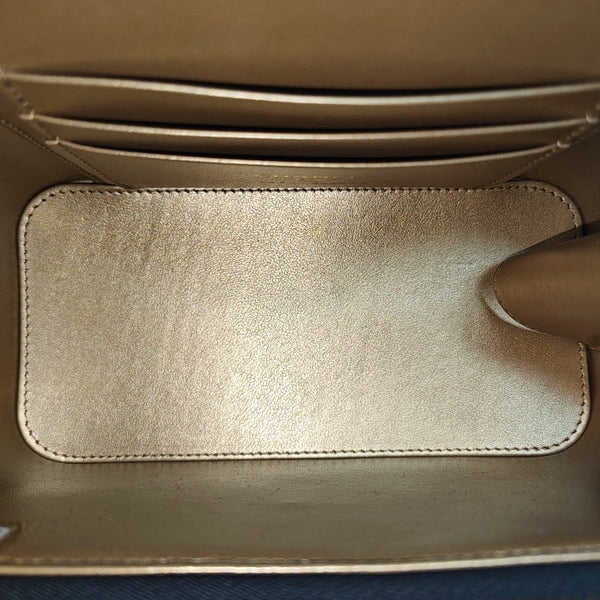 VANITY CASE Small Quilted Lambskin Black