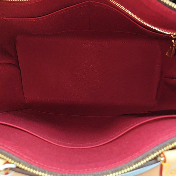 GRAND SAC Monogram Coated Canvas Brown