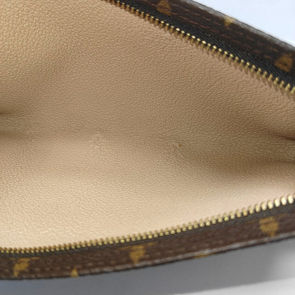 Monogram Coated Canvas Shoulder Bag Brown