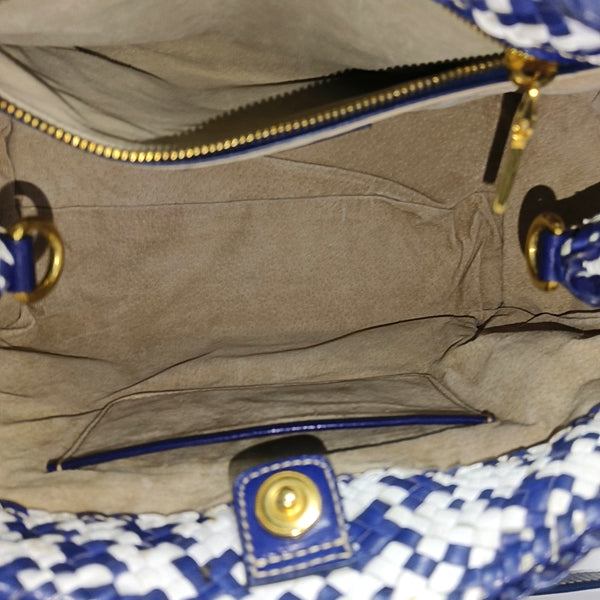 Calfskin Shoulder Bag Multicolor