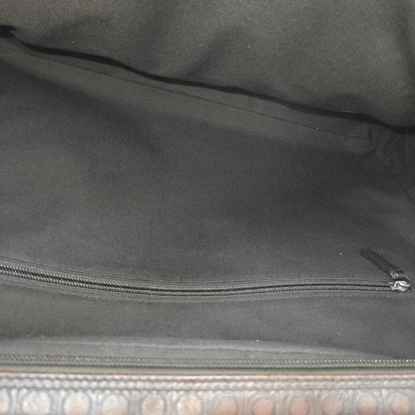 Calfskin Top Handle Bag Red
