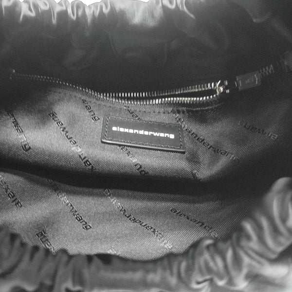 Fabric Top Handle Bag Small Black