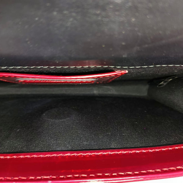 SERPENTI FOREVER Small Patent Leather Red