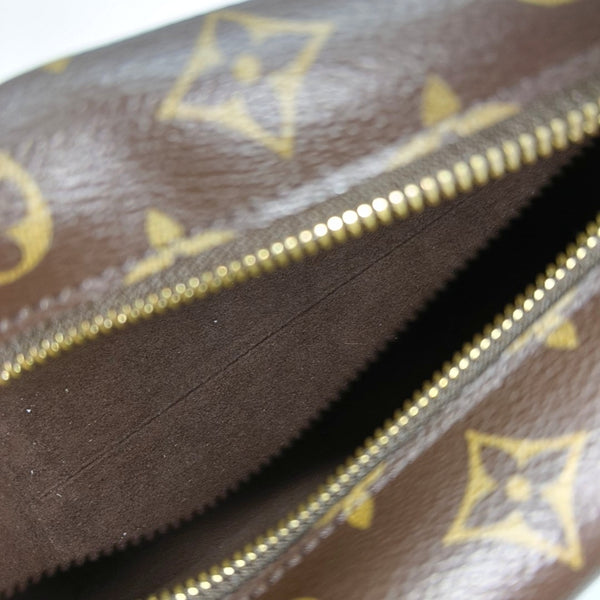 SIDE TRUNK MM Monogram Coated Canvas Brown