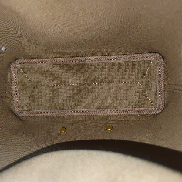 ATLANTIS PM Monogram Coated Canvas Brown