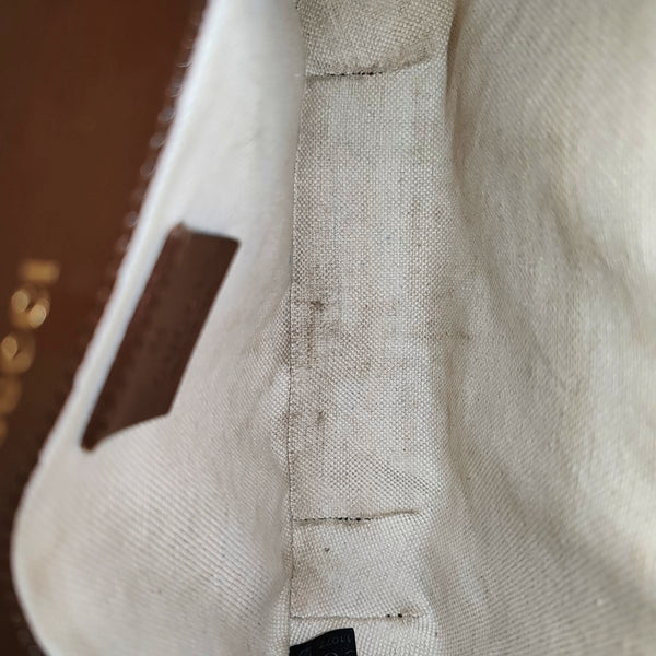 Horsebit 1955 Mini Coated Canvas Beige