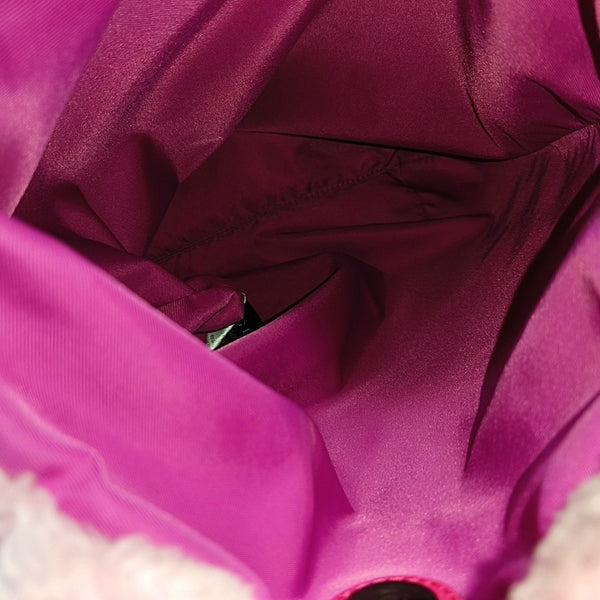 Children’s GG Bucket Sheepskin Pink