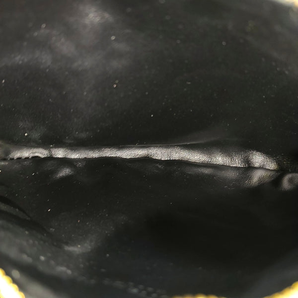 Intrecciato Small Lambskin Black